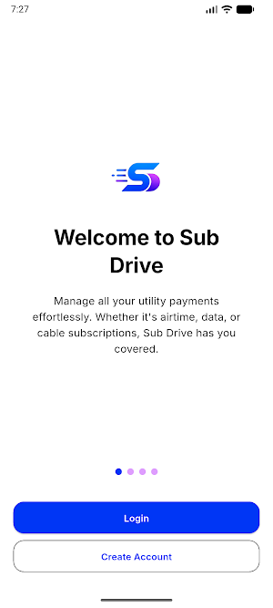 Sub Drive: VTU & Bill Payment Screenshot 1