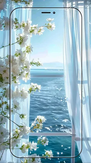 WhiteWall - White Wallpaper HD Screenshot 1