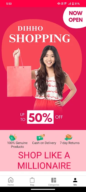Dihho: Shop Fashion & Beauty Screenshot 0