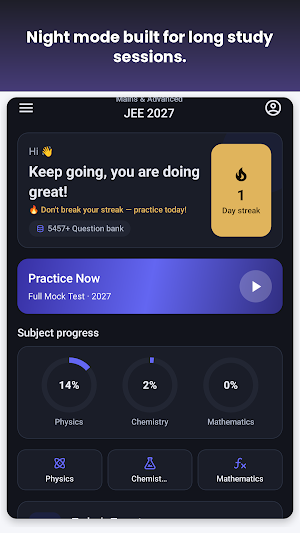 JEE 2027: Mains & Advanced Screenshot 3