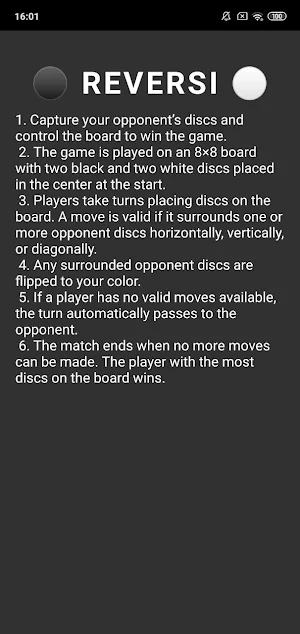 Reversi Mind Game Screenshot 3