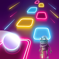 Crazy Frog Tiles Hop Game