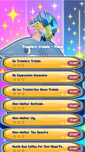 Tralalero tralala - Piano Screenshot 0