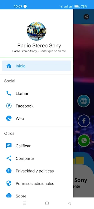 RADIO STEREO SONY Screenshot 0
