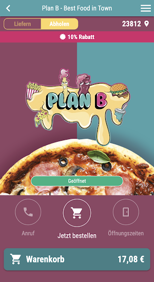 Plan B - Best Food in Town Screenshot 0