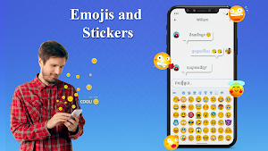 Khmer English keyboard Screenshot 1