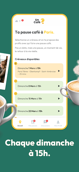 UnCafé: La Pause Café IRL Screenshot 1