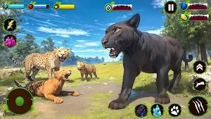 Wild Panther Family Life Games Screenshot 2