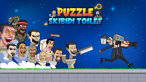 Toilet Monster Pull Pin Puzzle Screenshot 0