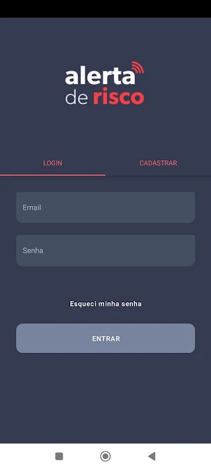 Alerta de Risco Screenshot 0