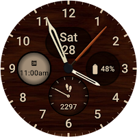 Rustic Walnut - watch face