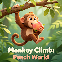 Monkey Climb Peach World