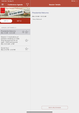 ISCTM Autum 2020 Screenshot 3