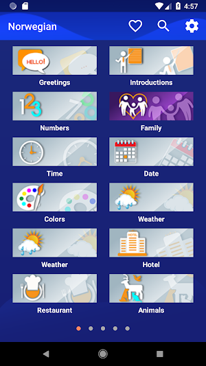 Learn  Norwegian Fast and Free Screenshot 0