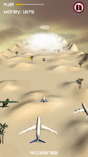 Plane Traffic Race 3D - in Air Screenshot 1