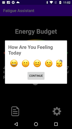 Fatigue Assistant Screenshot 1