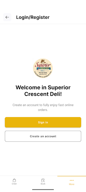 Superior Crescent Deli Screenshot 3