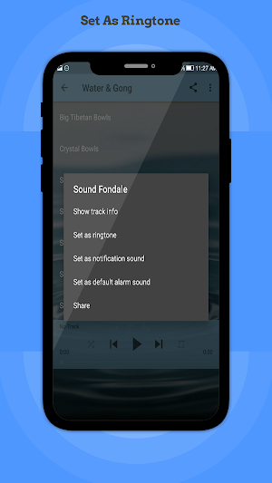 Water and Gong Sounds Screenshot 3