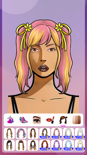 Fashion Girl: Dress Up, Makeup Screenshot 1