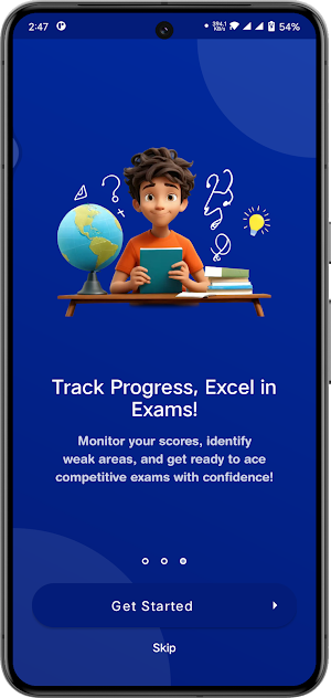 English Grammar Study Quiz App Screenshot 1
