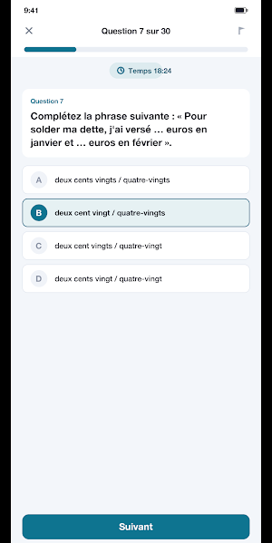 Douanes Concours QCM 2026 Screenshot 2