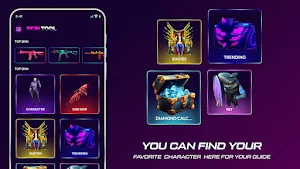 FFF Max Emotes Skin Tool Screenshot 0