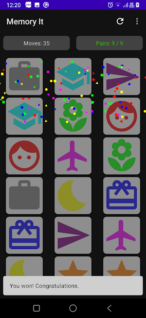 Memory Game - Image matching g Screenshot 3
