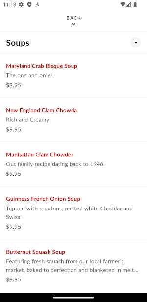 Cooper's Seafood House Screenshot 2