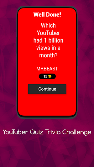 YouTubers Trivia Quiz Game Screenshot 1