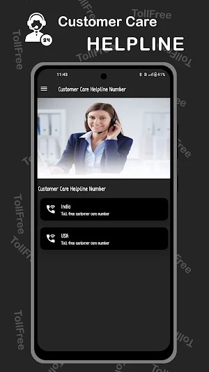Customer Care Helpline Number Screenshot 0