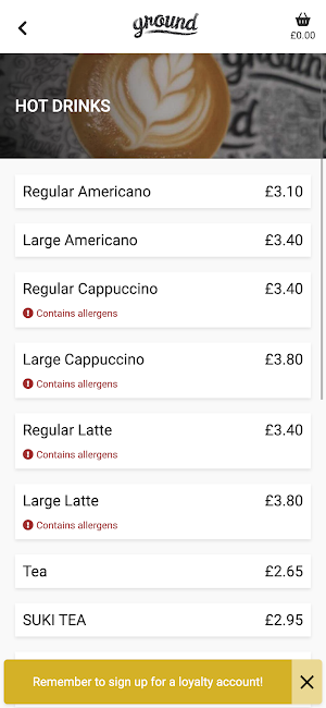 Ground Coffee NI Screenshot 1