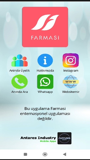 Farmasii Girişim Uygulaması Screenshot 3