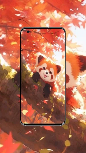 Red Panda Wallpaper Screenshot 3