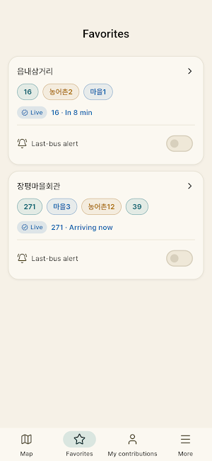 BusTable: Bus Timetables & Map Screenshot 3