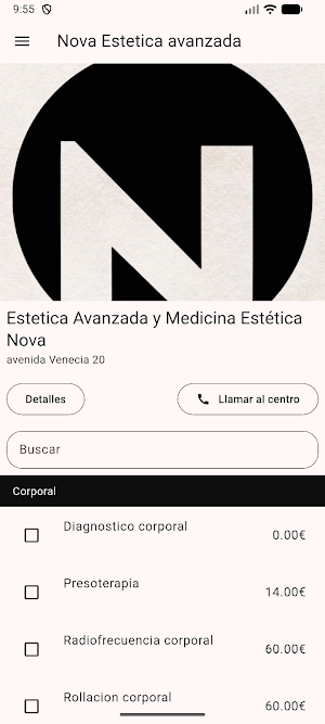 Nova Estetica avanzada Screenshot 0