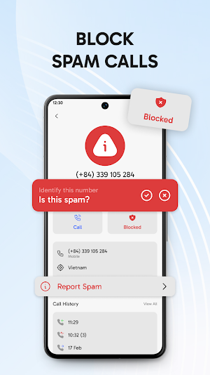 Caller ID: Spam Call Blocker Screenshot 0