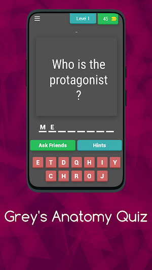 Grey's Anatomy Quiz Screenshot 0