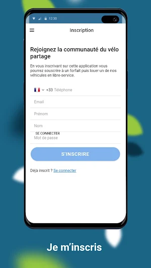 Tempo Vélo libre-service électrique Screenshot 1
