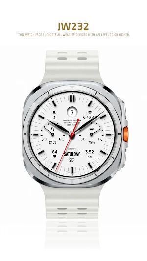 JW232 jwstudio watchface Screenshot 0