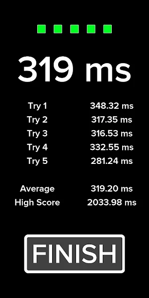 Reaction Time Screenshot 1