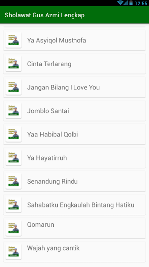 Sholawat Gus Azmi Offline + Lirik Lengkap Screenshot 2