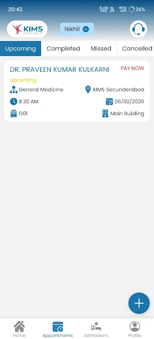 MyKIMS Screenshot 2