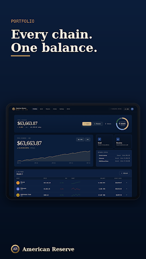 American Reserve Wallet Screenshot 1