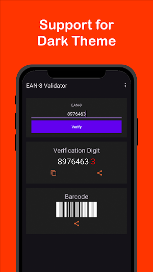 EAN-8 Validator Screenshot 2