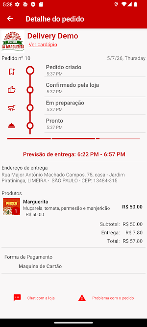 Limeira Food Screenshot 3