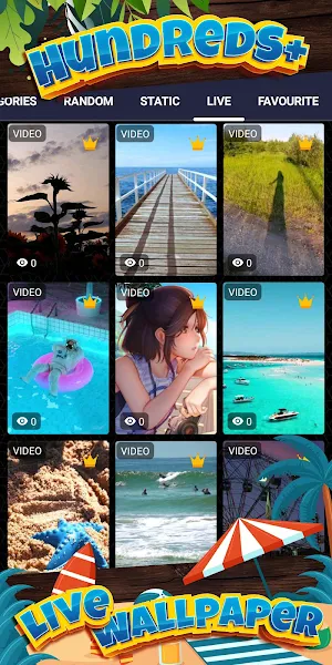 summer background Screenshot 2