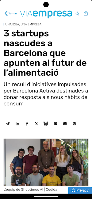 VIA Empresa Screenshot 2