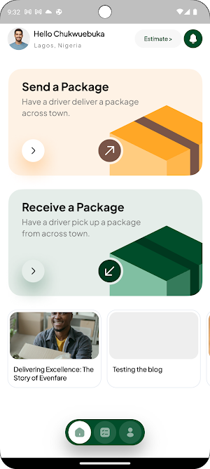 Evenfare Screenshot 0