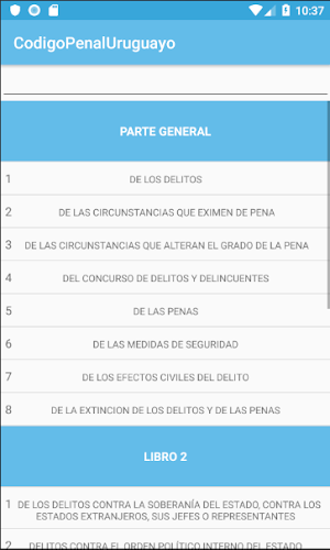 Código Penal Uruguayo Screenshot 3