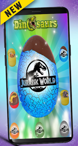 Wheel of surprise Eggs Dinosau Screenshot 2